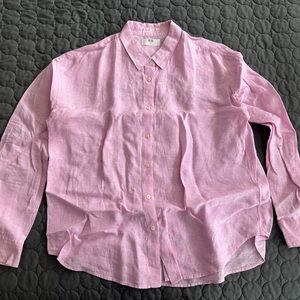 Uniqlo  Soft Pink Button Down Shirt